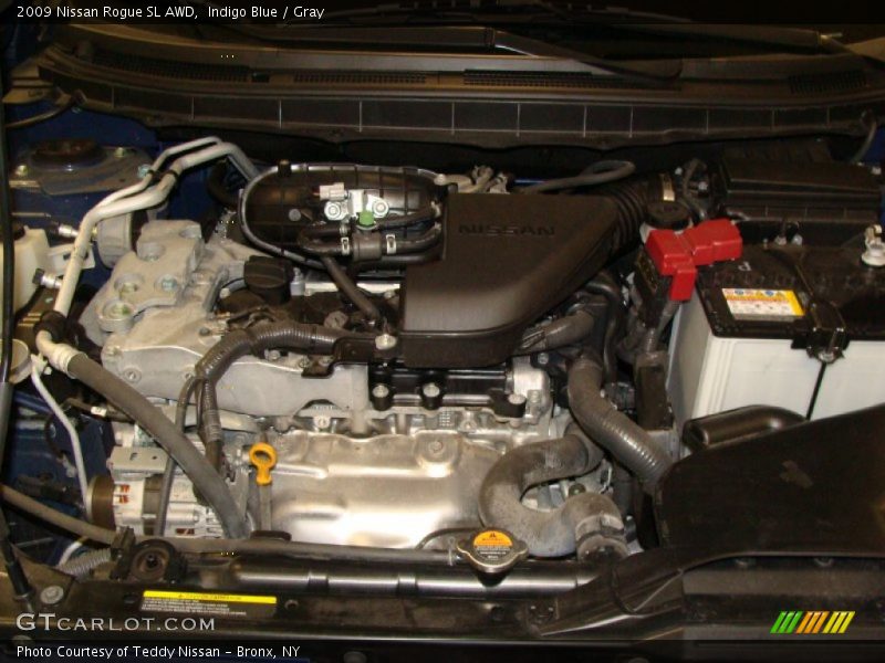 Indigo Blue / Gray 2009 Nissan Rogue SL AWD