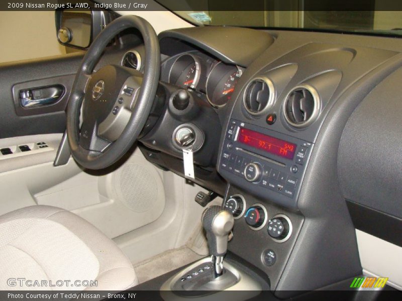 Indigo Blue / Gray 2009 Nissan Rogue SL AWD
