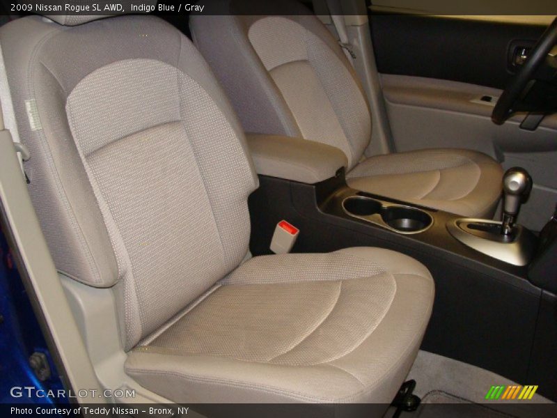 Indigo Blue / Gray 2009 Nissan Rogue SL AWD