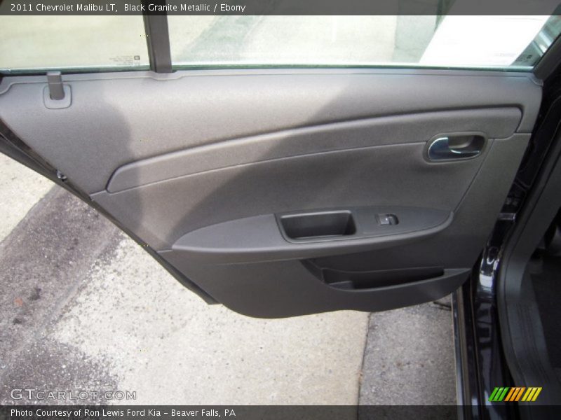Black Granite Metallic / Ebony 2011 Chevrolet Malibu LT