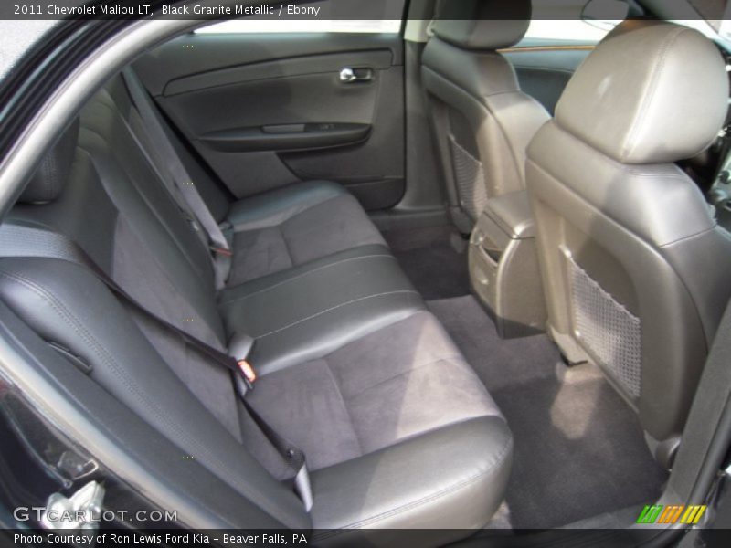 Black Granite Metallic / Ebony 2011 Chevrolet Malibu LT