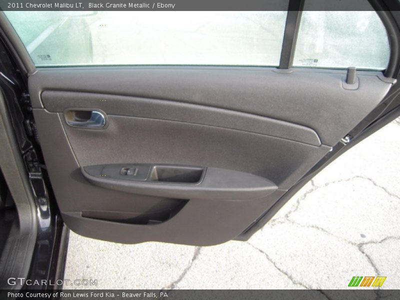 Black Granite Metallic / Ebony 2011 Chevrolet Malibu LT