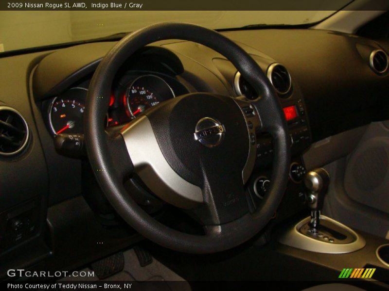 Indigo Blue / Gray 2009 Nissan Rogue SL AWD