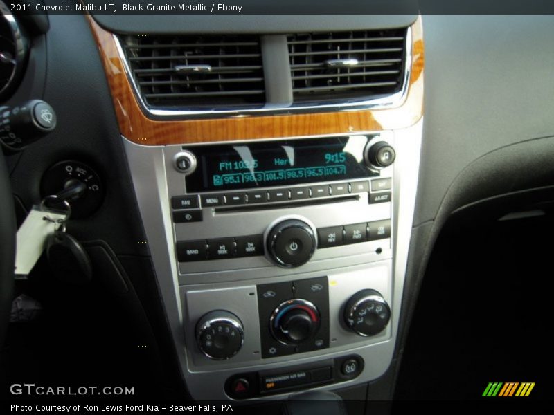 Black Granite Metallic / Ebony 2011 Chevrolet Malibu LT