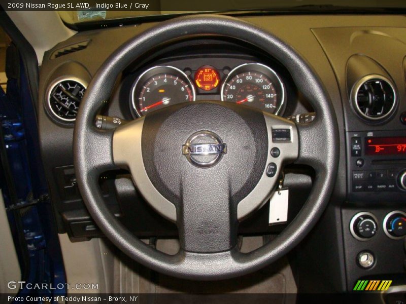 Indigo Blue / Gray 2009 Nissan Rogue SL AWD