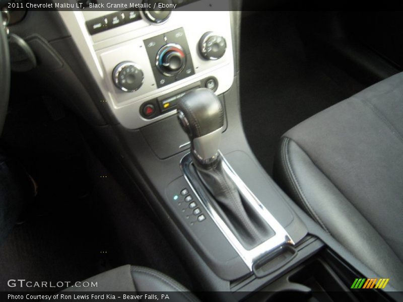 Black Granite Metallic / Ebony 2011 Chevrolet Malibu LT