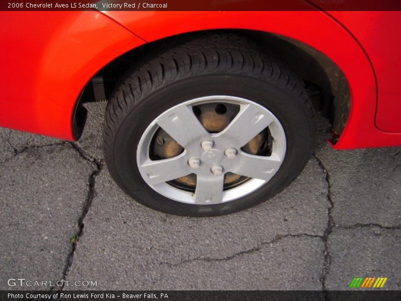Victory Red / Charcoal 2006 Chevrolet Aveo LS Sedan