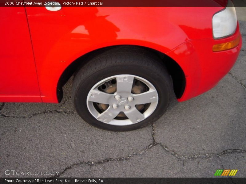 Victory Red / Charcoal 2006 Chevrolet Aveo LS Sedan