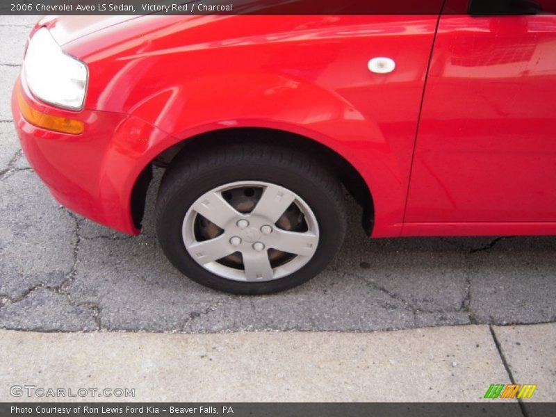 Victory Red / Charcoal 2006 Chevrolet Aveo LS Sedan