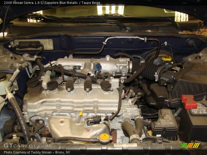 Sapphire Blue Metallic / Taupe Beige 2006 Nissan Sentra 1.8 S