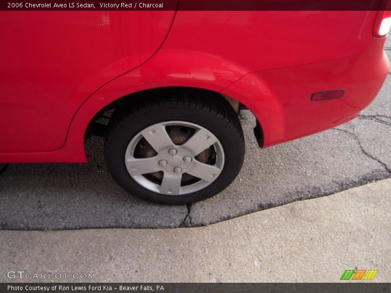 Victory Red / Charcoal 2006 Chevrolet Aveo LS Sedan