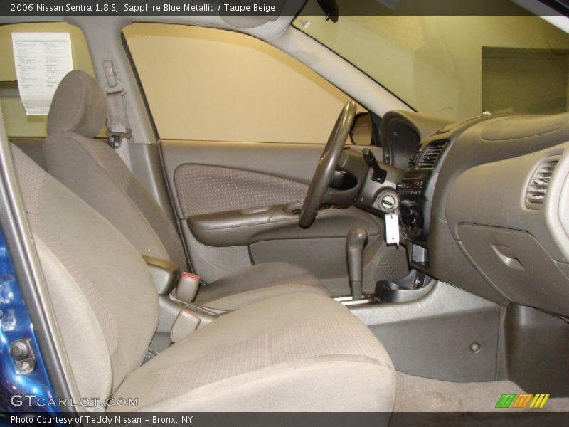 Sapphire Blue Metallic / Taupe Beige 2006 Nissan Sentra 1.8 S