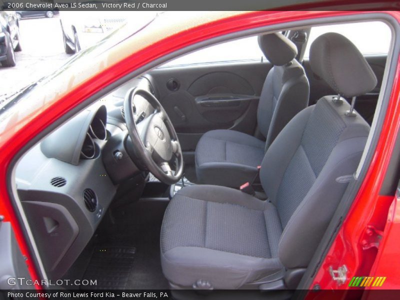 Victory Red / Charcoal 2006 Chevrolet Aveo LS Sedan