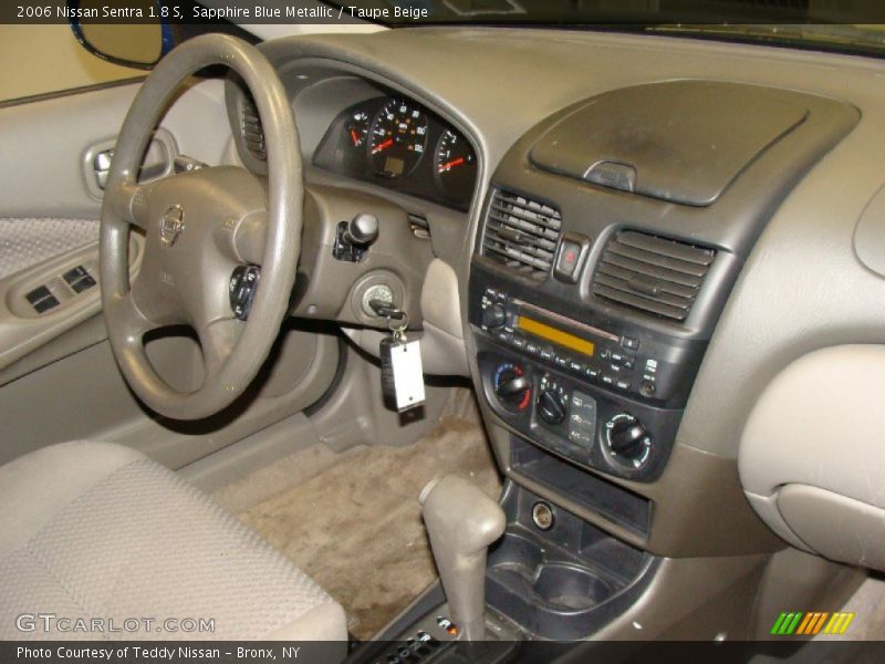 Sapphire Blue Metallic / Taupe Beige 2006 Nissan Sentra 1.8 S