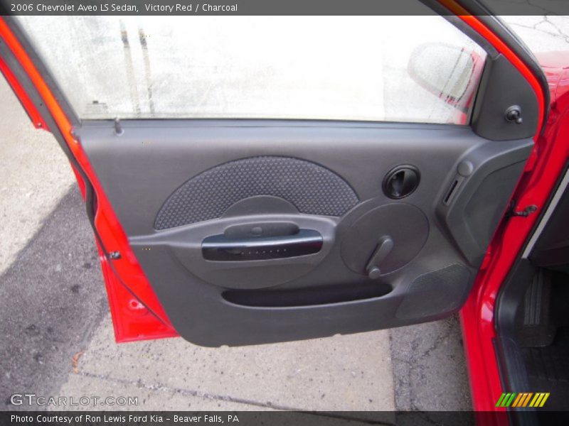 Victory Red / Charcoal 2006 Chevrolet Aveo LS Sedan