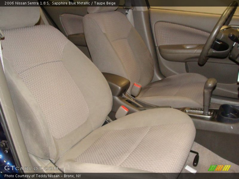 Sapphire Blue Metallic / Taupe Beige 2006 Nissan Sentra 1.8 S
