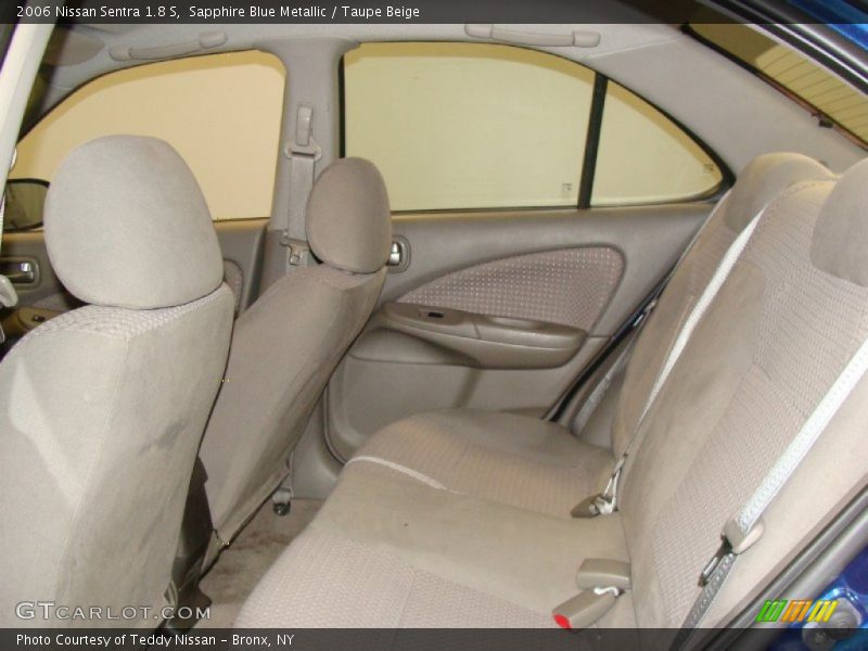 Sapphire Blue Metallic / Taupe Beige 2006 Nissan Sentra 1.8 S