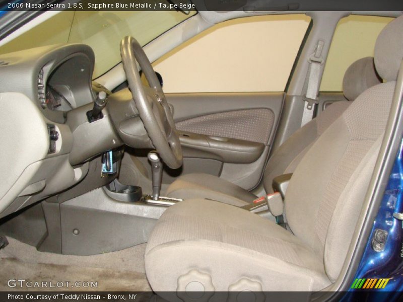 Sapphire Blue Metallic / Taupe Beige 2006 Nissan Sentra 1.8 S