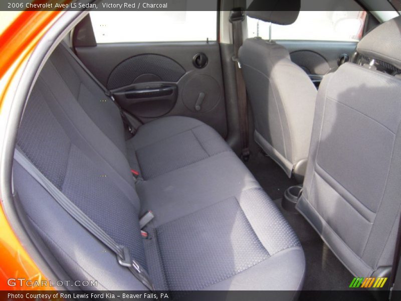 Victory Red / Charcoal 2006 Chevrolet Aveo LS Sedan