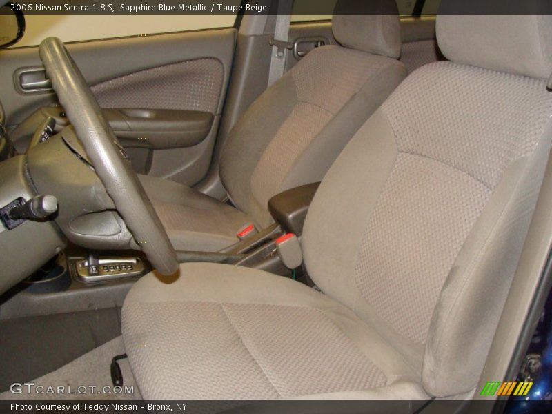 Sapphire Blue Metallic / Taupe Beige 2006 Nissan Sentra 1.8 S