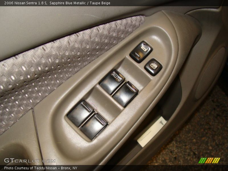 Sapphire Blue Metallic / Taupe Beige 2006 Nissan Sentra 1.8 S