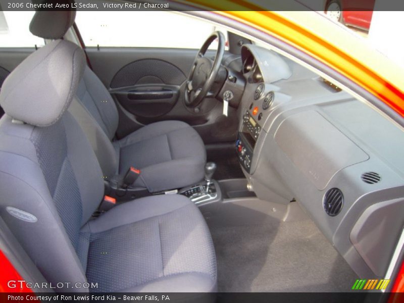 Victory Red / Charcoal 2006 Chevrolet Aveo LS Sedan