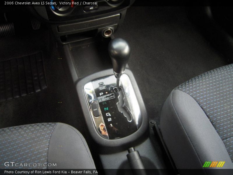 Victory Red / Charcoal 2006 Chevrolet Aveo LS Sedan