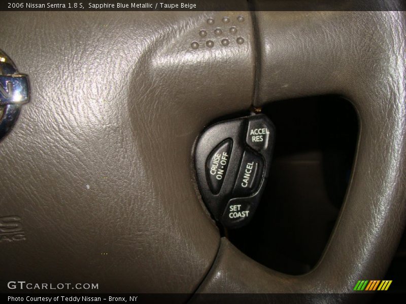Sapphire Blue Metallic / Taupe Beige 2006 Nissan Sentra 1.8 S