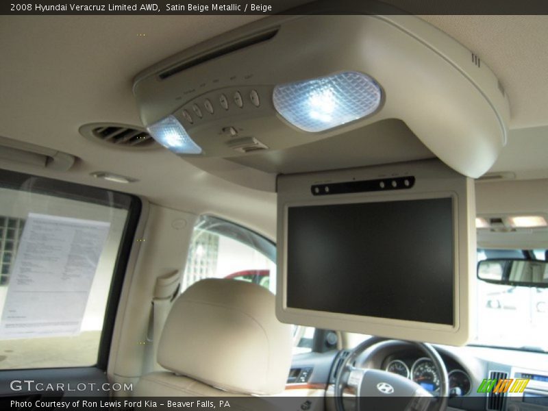 Satin Beige Metallic / Beige 2008 Hyundai Veracruz Limited AWD