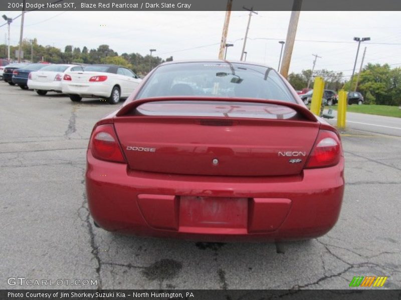 Blaze Red Pearlcoat / Dark Slate Gray 2004 Dodge Neon SXT