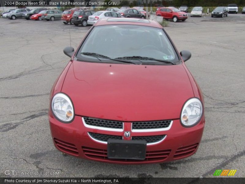 Blaze Red Pearlcoat / Dark Slate Gray 2004 Dodge Neon SXT