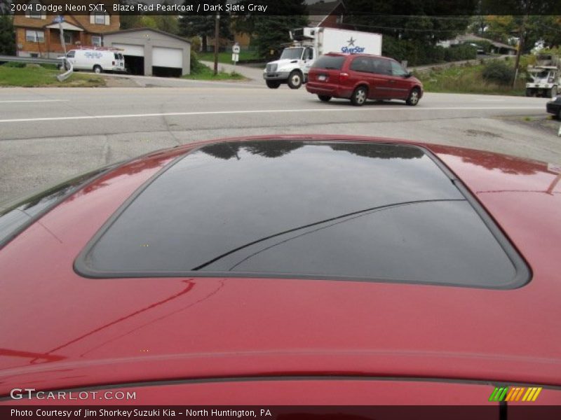 Blaze Red Pearlcoat / Dark Slate Gray 2004 Dodge Neon SXT