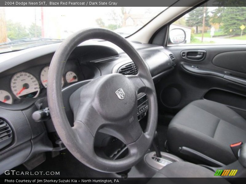 Blaze Red Pearlcoat / Dark Slate Gray 2004 Dodge Neon SXT