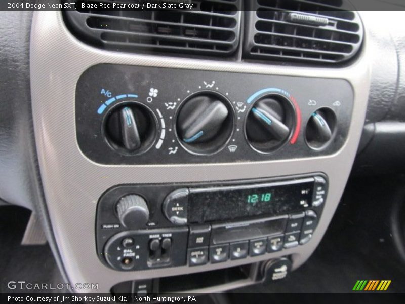 Blaze Red Pearlcoat / Dark Slate Gray 2004 Dodge Neon SXT