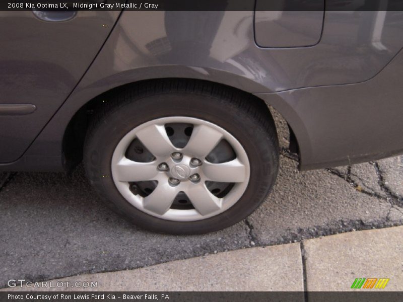 Midnight Gray Metallic / Gray 2008 Kia Optima LX