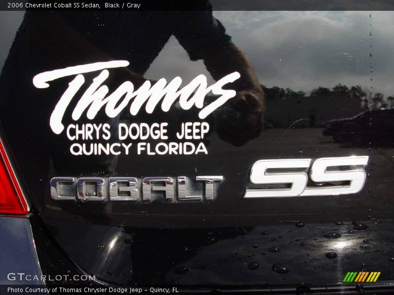 Black / Gray 2006 Chevrolet Cobalt SS Sedan
