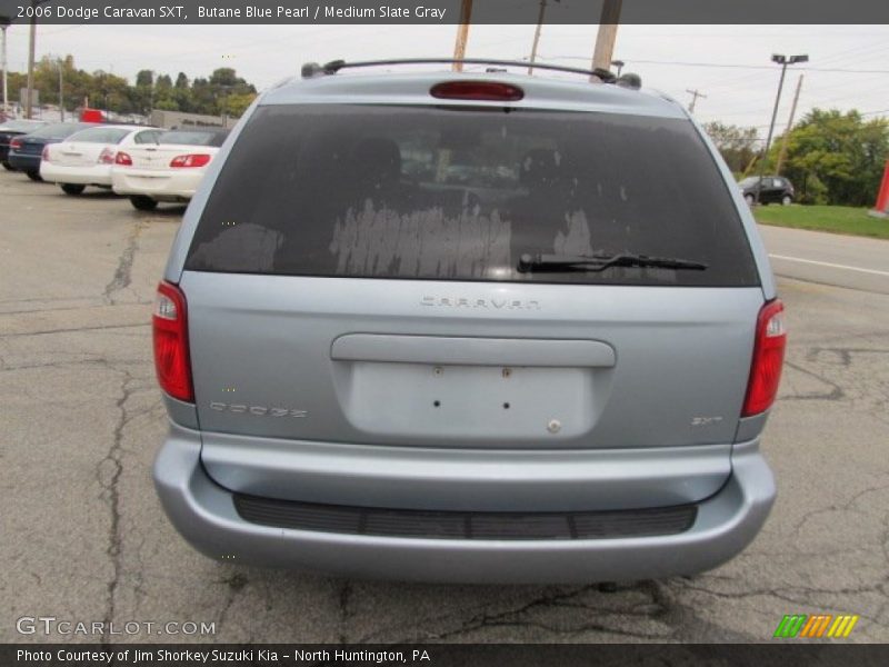 Butane Blue Pearl / Medium Slate Gray 2006 Dodge Caravan SXT