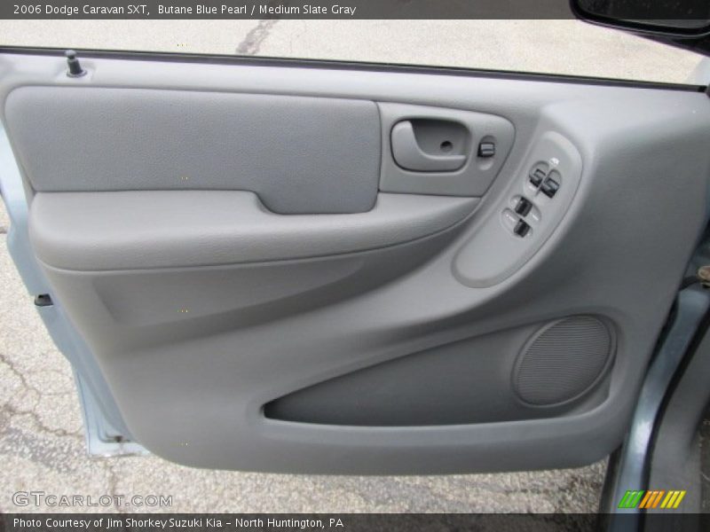 Butane Blue Pearl / Medium Slate Gray 2006 Dodge Caravan SXT