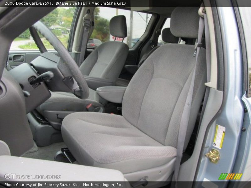 Butane Blue Pearl / Medium Slate Gray 2006 Dodge Caravan SXT