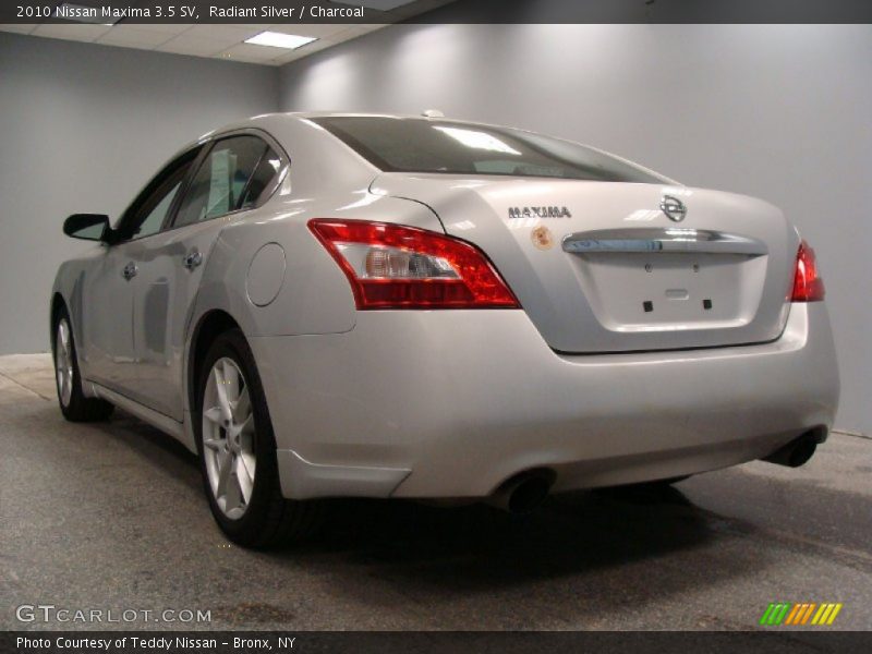 Radiant Silver / Charcoal 2010 Nissan Maxima 3.5 SV
