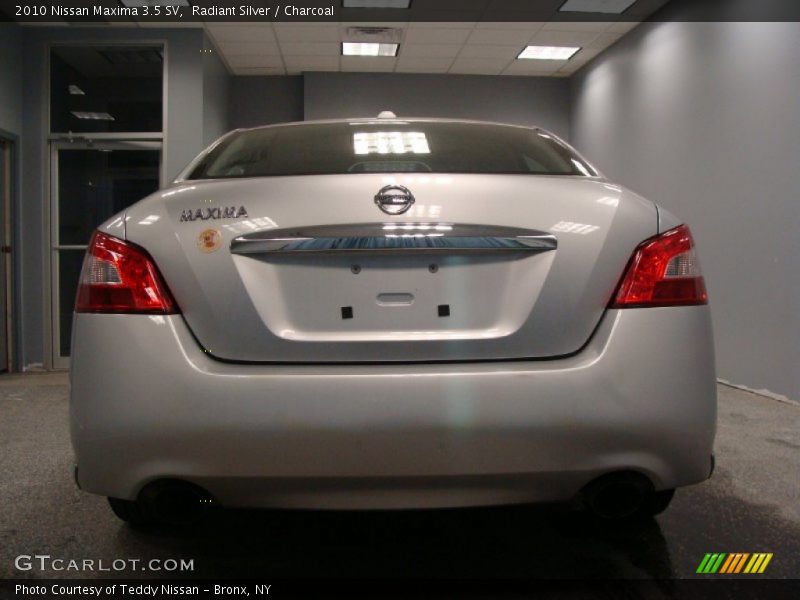 Radiant Silver / Charcoal 2010 Nissan Maxima 3.5 SV