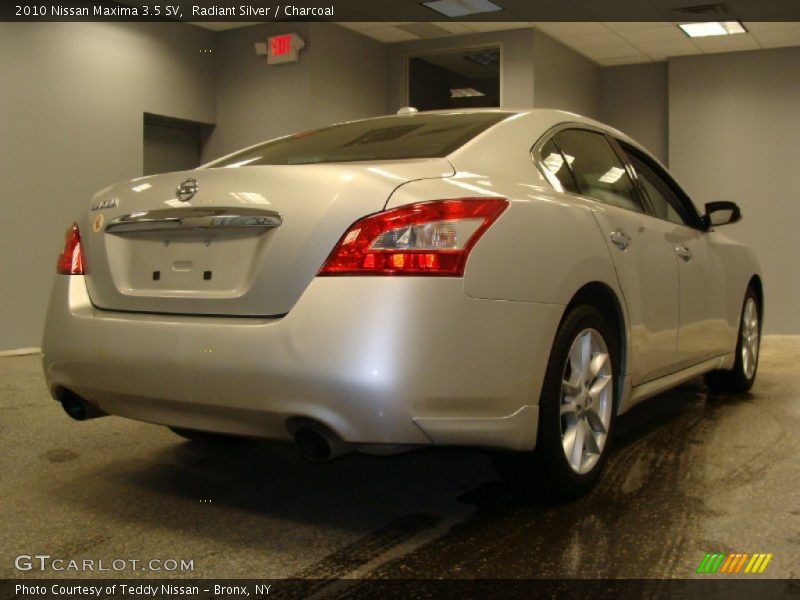 Radiant Silver / Charcoal 2010 Nissan Maxima 3.5 SV