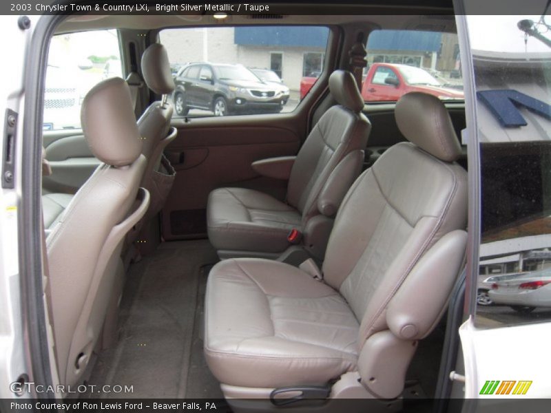 Bright Silver Metallic / Taupe 2003 Chrysler Town & Country LXi