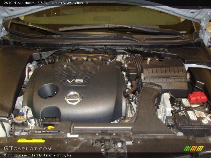 Radiant Silver / Charcoal 2010 Nissan Maxima 3.5 SV