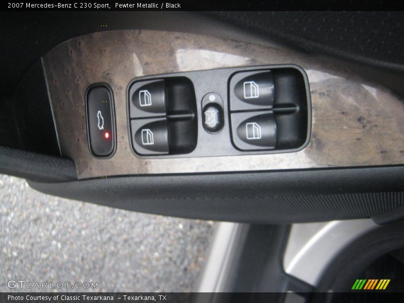 Pewter Metallic / Black 2007 Mercedes-Benz C 230 Sport