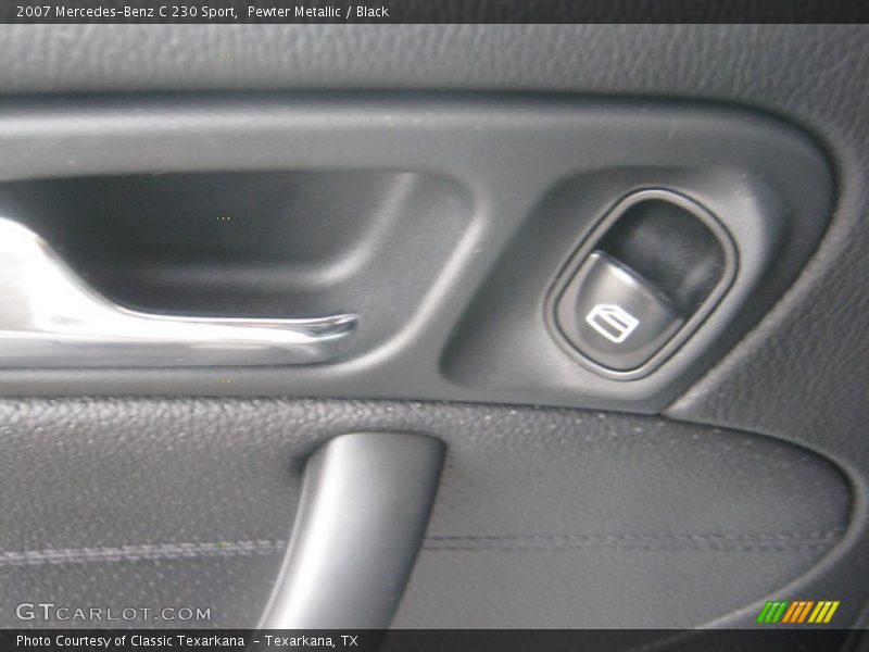 Pewter Metallic / Black 2007 Mercedes-Benz C 230 Sport