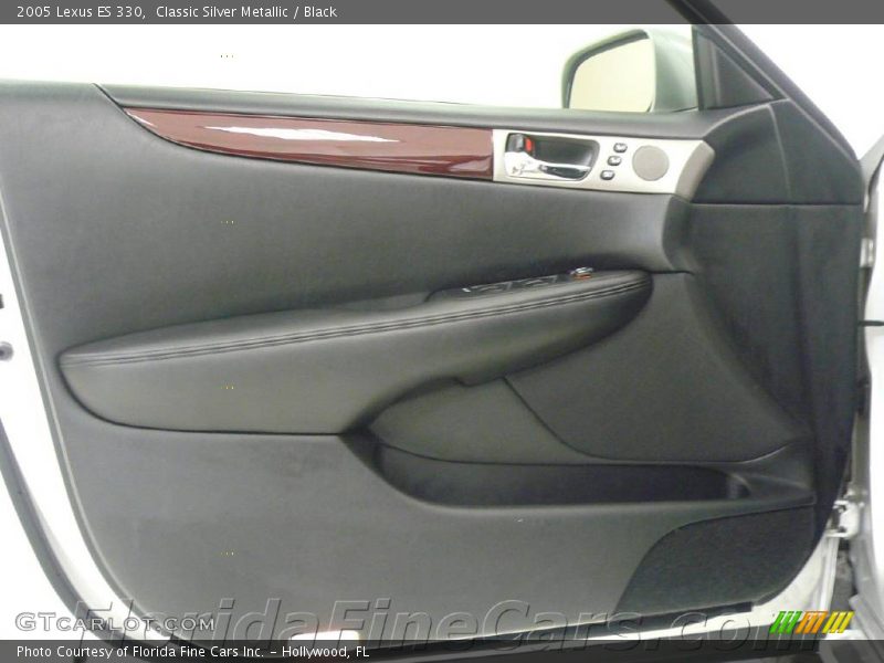 Classic Silver Metallic / Black 2005 Lexus ES 330
