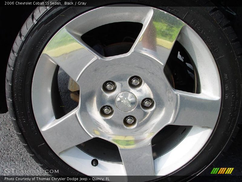 Black / Gray 2006 Chevrolet Cobalt SS Sedan