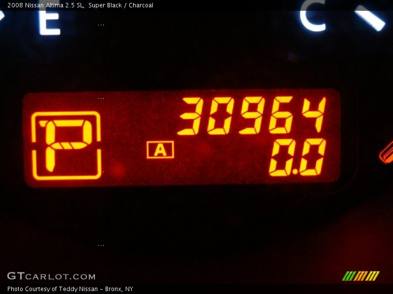 Super Black / Charcoal 2008 Nissan Altima 2.5 SL