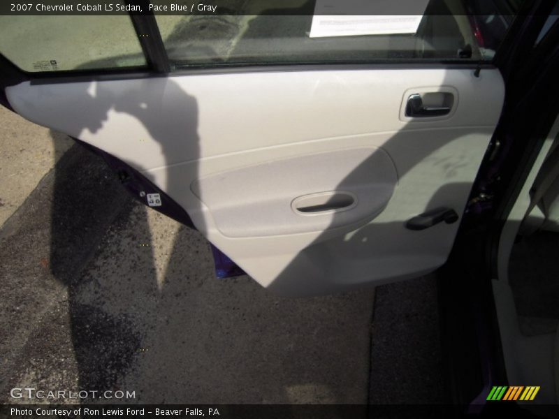 Pace Blue / Gray 2007 Chevrolet Cobalt LS Sedan